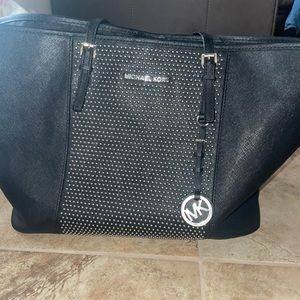 micheal kors studded  tote